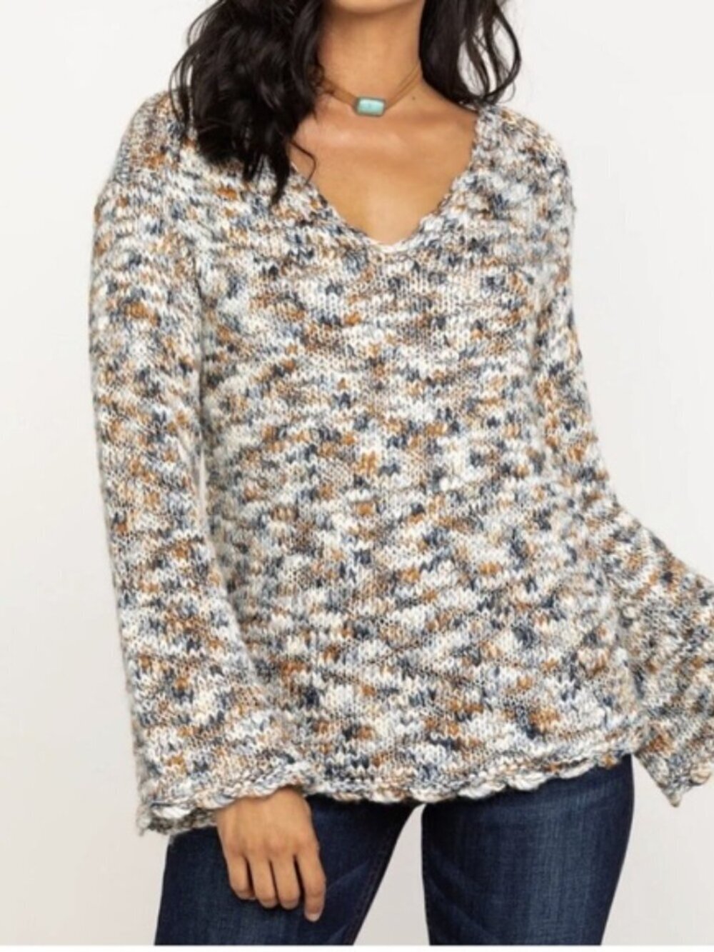 NWT IDYLLWIND by Miranda Women’s Southern Sweater Bell Sleeve Size Medium